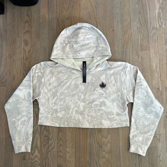 NWOT Lululemon All Yours Cropped Hoodie - Picture 4 of 9